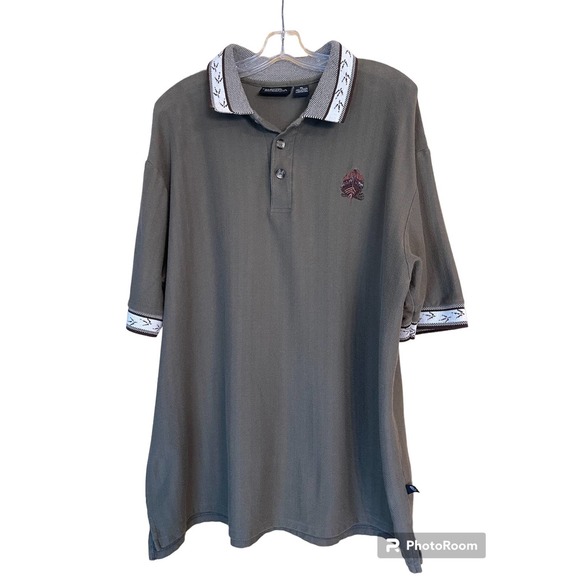 Legendary Whitetails Original Deer Gear Short Sleeved Polo in Olive. Size XL - Picture 1 of 6